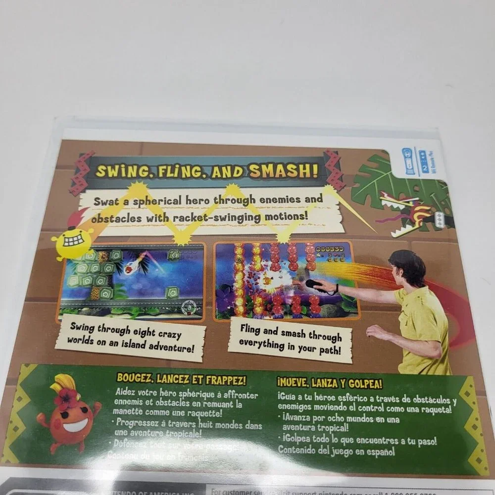 New Fling Smash Game for Wii‎ Factory Sealed Video Game Family Fun